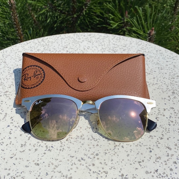 Ray-Ban Accessories - Clubmaster Aluminum Flash Lenses Gradient Ray Ban